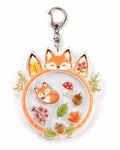Hot-selling Custom Cartoon Shaker Keychain Stylish Acrylic Keychain with UV Printing. MegaBDM