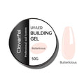 50g Color Nail Extension Gel Transparent Jelly Glass Gel Building Polish for Acrylic Nails Sculpture Gel