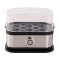 Electric Egg Cooker with Auto Shut-Off Food Steamer 6-Egg Capacity Egg Poacher for Hard Boiled Eggs