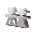 Custom Boy Girl Shape Stainless Steel Metal Napkin Holder for Wedding Decoration Tissue Holder