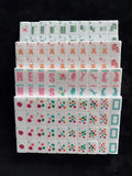 Factory Direct Luxury Mahjong Tiles 160-Piece Set Springtime Safari - Bright White Acrylic Material for Party or Gift MegaBDM