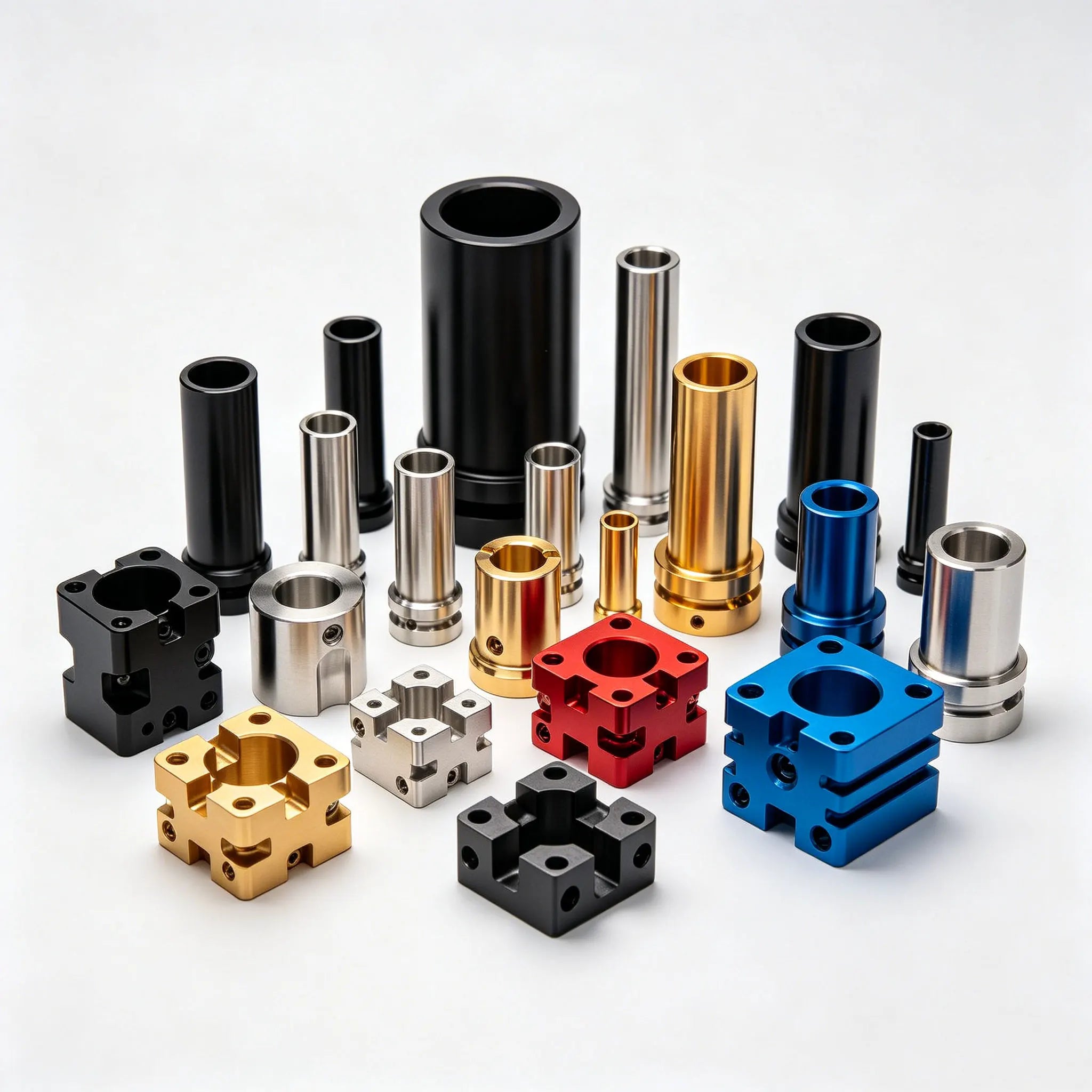 China CNC Custom Machined Titanium Machining Parts Shenzhen CNC Machining 5 Axis CNC Machining Service