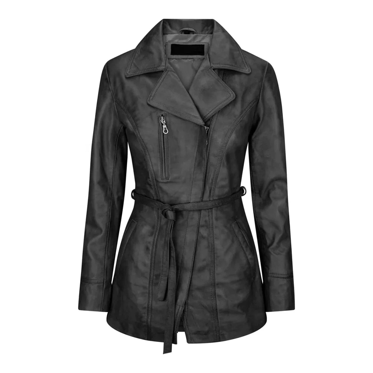 Latest Arrival Fashionable Women Leather Jacket New Design Women Warm Winter Zipper Casual  Women's Jackets