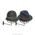 Durable Wall Mounted Shelf Rack Cap Display Hat Holder for clothing shop retail store