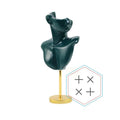 Metal Resin Luxury Modern Portable Mannequin Jewelry Display Stand for Necklace
