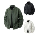 Bangladesh CN Factory Price Custom Logo Embroidery Wholesale Men's Bomber Jacket Stand Collar Zip up Windbreaker Jackets MegaBDM