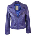 2026 New Fashion Custom Logo Design Over Sized Loose Women Real Leather Jacket Custom Wholesale Winter Biker Leather Jacket