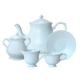 1/6 1/12 Doll House Simulation Miniature Mini Creative Pattern Teapot Tea Set Model Decor 1Set(5Pcs )