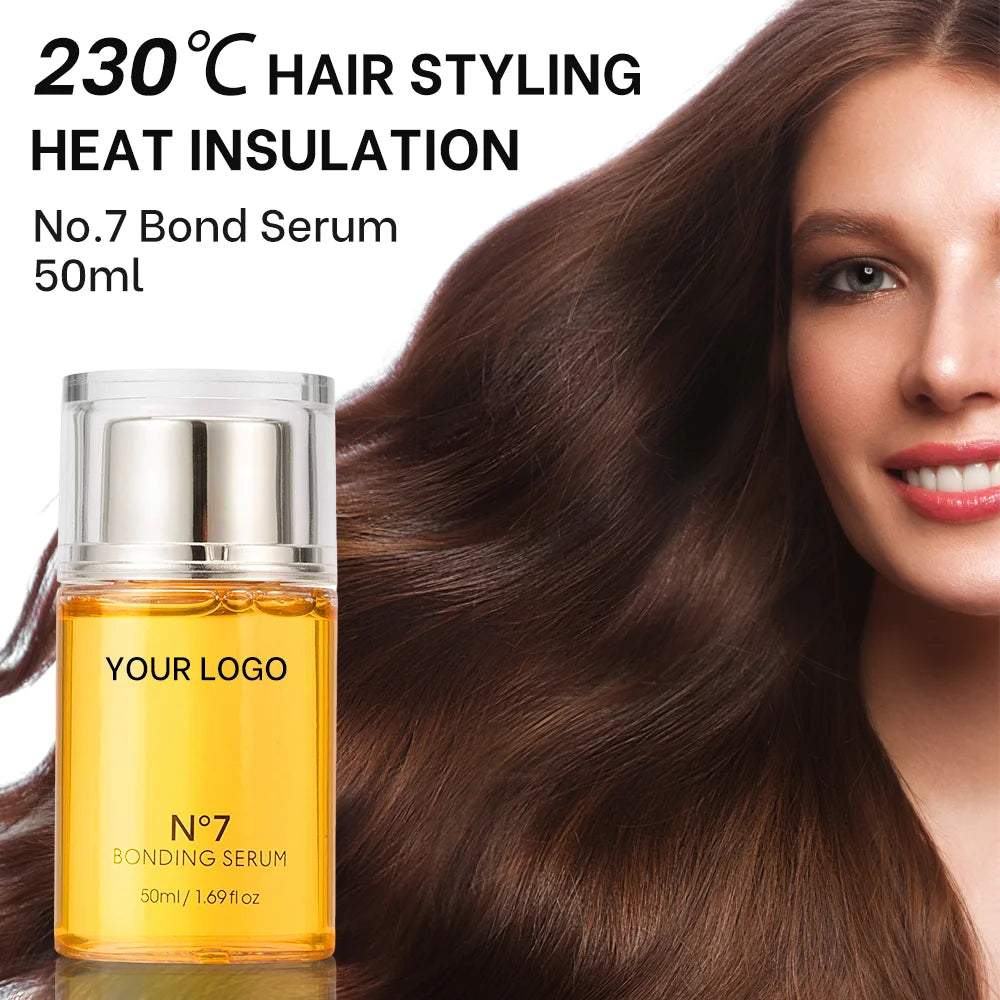 OEM ODM Factory Argan Hair Care Products N7 Bonding Hair Treatment Oil for Damaged Hair and Heat Protection