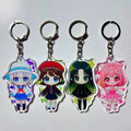 Customized Personalized Acrylic Keychain Creative Acrylic Charm clear Keychain MegaBDM