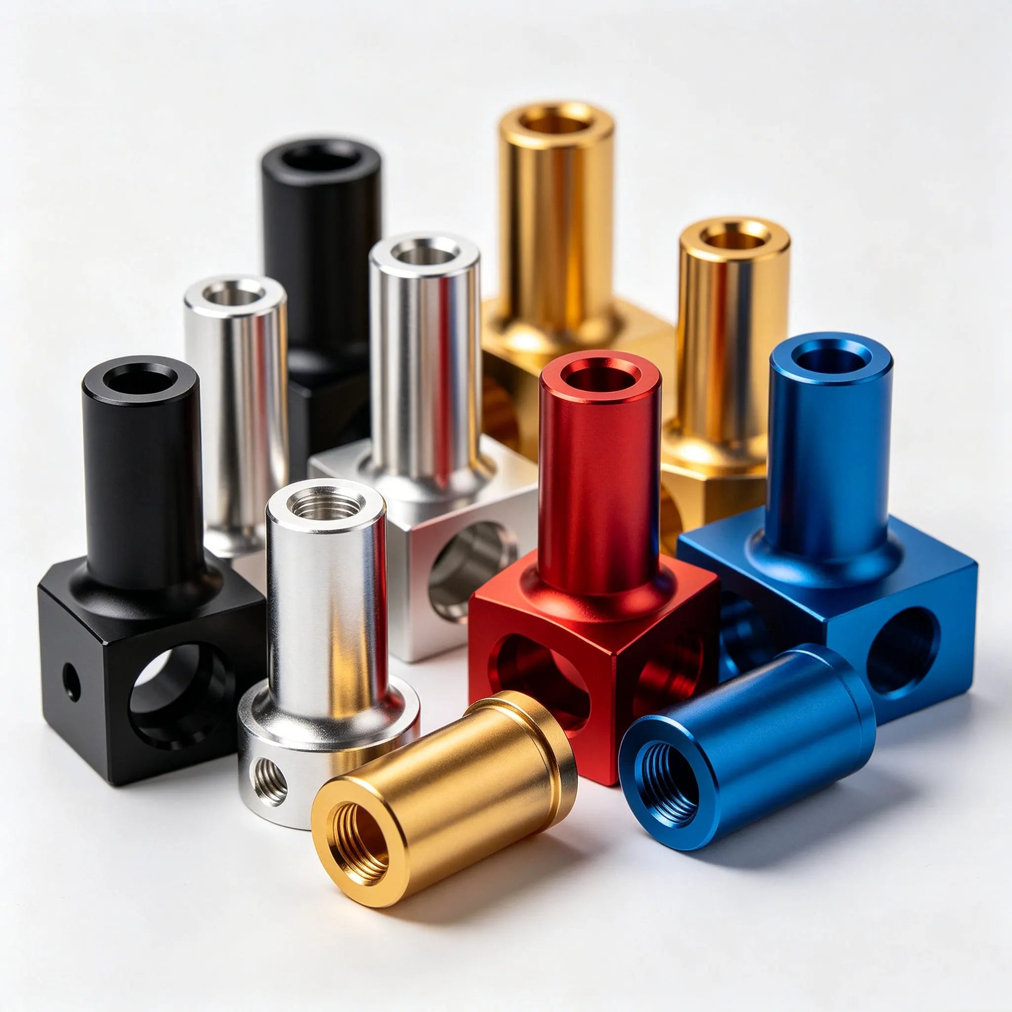 ROOVO Custom CNC Lathe Turning M3 M4 M5 M8 Fastener Knurled Thumb Lead Free Brass Threaded Insert Nut Customized parts