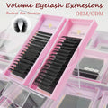 Artstar Wholesale Premium Cashmere Lash Extensions Supplies Individual Volume Lash Trays Private Label Eyelash Extensions
