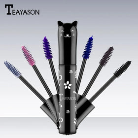 Hot Colored Mascara TEAYASON Colorful Eyelash Cream - Waterproof Multi-Color Eyelash Mascara