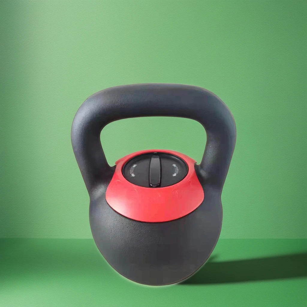 Cross-Training Workouts Adjustable Kettlebell Quick-Adjust Kettlebell for Strength Training