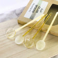 Borosilicate Glass Wedding Spoon-Multi-color Eco-Friendly & Durable Tableware Utensil