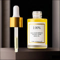 Best-Selling Transparent Frosted Glass Bottle Pipette Custom 15ml 30ml 1oz Empty Packaging for Hair Oil Cosmetic Screen Printing