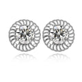 New Factory Direct High Quality 18K Gold Sterling Silver Fashion Detachable 2 in 1 Moissanite Earrings Set Destiny Jewellery