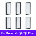 Washable HEPA Filter for roborock Q7, Q7+, Q7 Max, Q7 Max+, Q8 Max, Q8 Max+, Q5 Pro and Q5 Pro+ Vacuum Cleaners Replacement