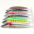 147mm 42g Ocean Boat Fishing Deep Sea Artificial Hard Lure ABS Minnow Fishing Lure Sinking Minnow Lure for Culter Alburnus Perch
