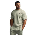 Wholesale Custom Manufacturer Men's Hip Hop T-shirt Relaxed Fit Short Raglan Sleeves Crew Neck 100% Cotton 200g Breathable