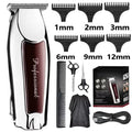 Hair Clipper Hair Trimmer Hair Clipper Professional Barber Trimmer Electric Shaver Hair Cutting Machine Rechargeable Trimmer Men