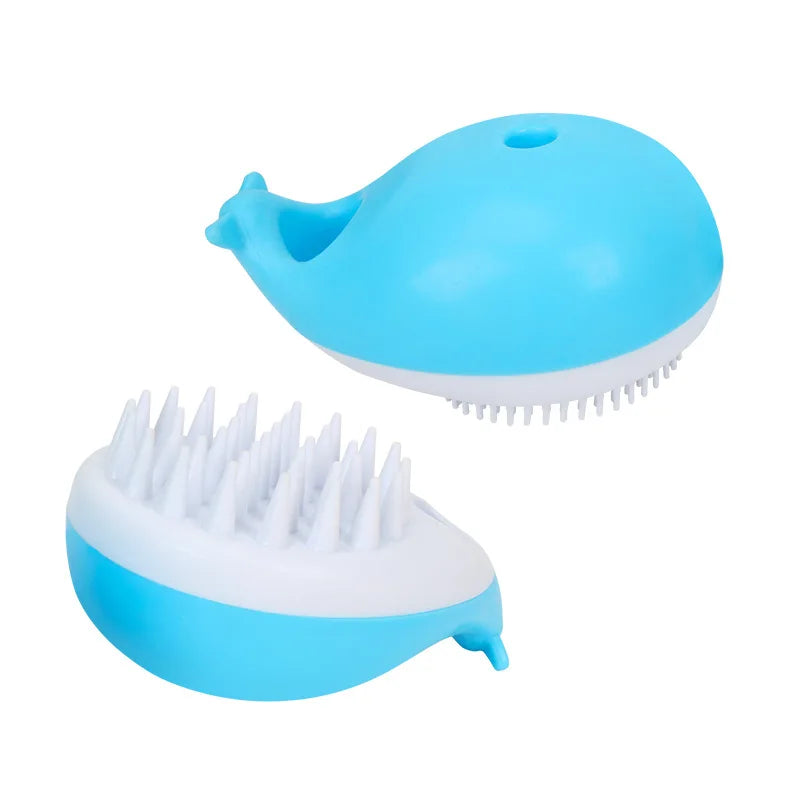 Hot Sale Rechargeable Portable Dog Bathing Hair Brushes Self-Cleaning Pet Grooming Brush Made of Durable Plastic