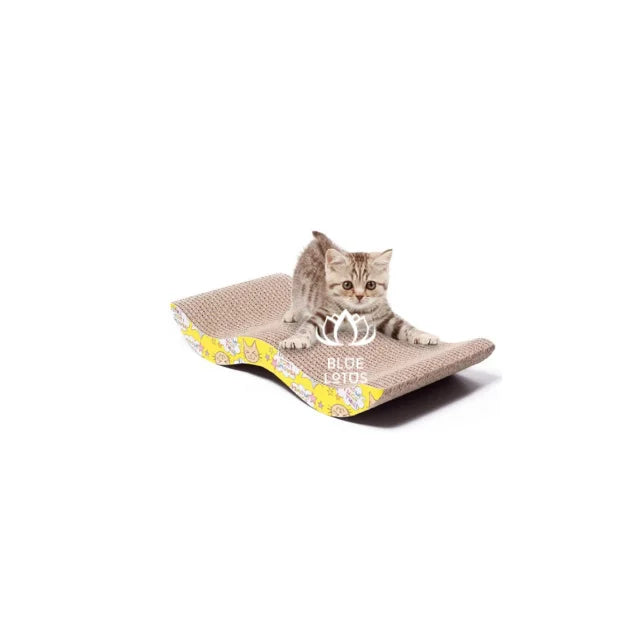 Eco-Friendly Cat Scratcher  Natural Material Long-Lasting Fun