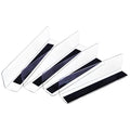 Clear Acrylic Shelf Dividers Wholesale Direct Sales Plastic Pharmacy PVC Wire Shelf Dividers