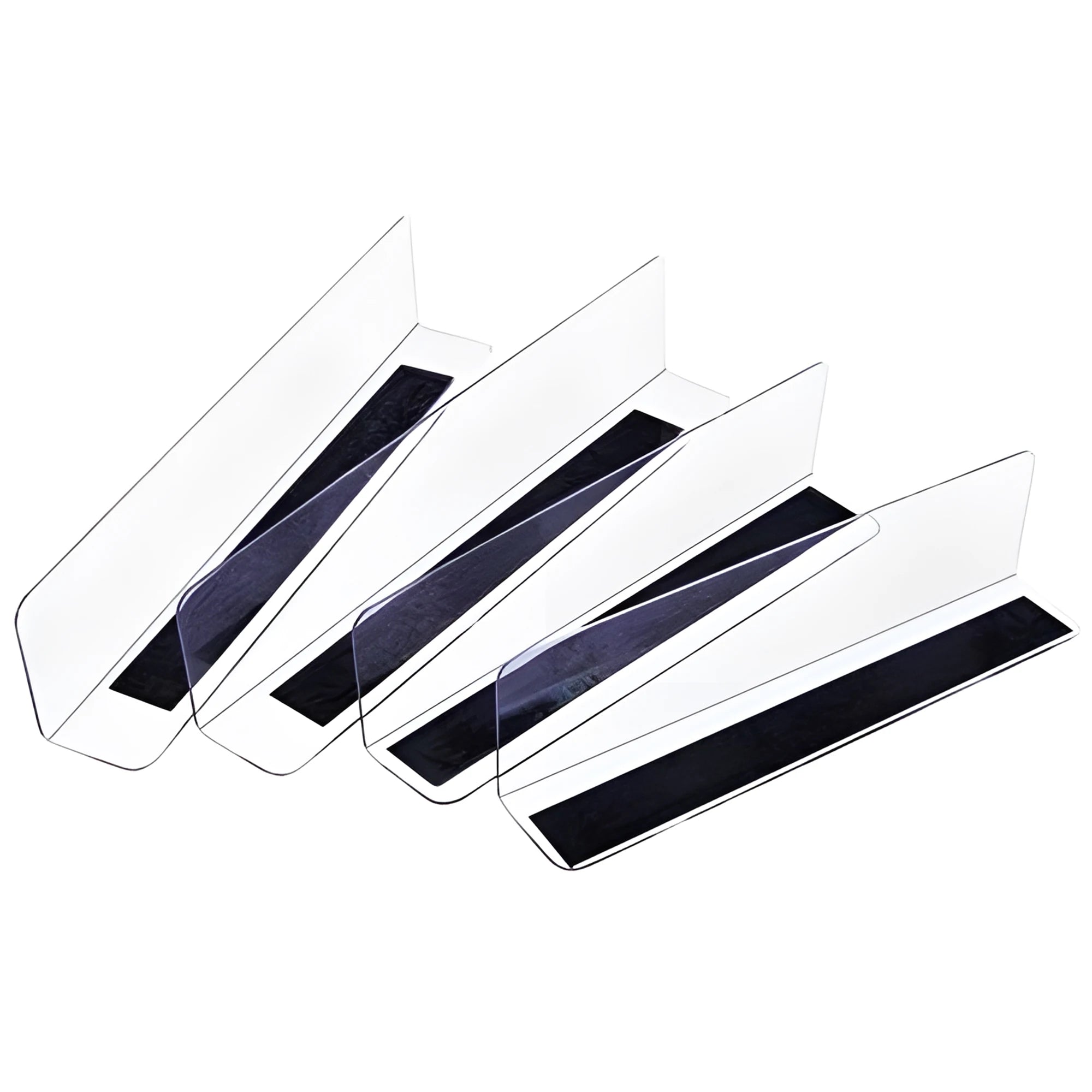 Clear Acrylic Shelf Dividers Wholesale Direct Sales Plastic Pharmacy PVC Wire Shelf Dividers