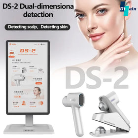 High Precision Dual-Dimensional Detector 2 in 1 Scalp Analysis & Skin Analysis Machine for Skin Testing & Scalp Testing