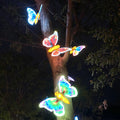DC12C Landscape Decorative Lighting butterfly Lightsoutdoor Garden Theme 3d Butterflies for Decoration Christmas