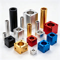 ROOVO CNC Machining/5 Axis Machines for High Precision Parts/ New Energy Parts/Aluminum 7075/6061-T6/5083/2017