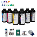 LEAF Wholesale CMYK White Premium UV Inkjet Ink Digital Inkjet Printing UV Ink for XP600 I1600 I3200 UV Ink