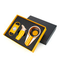 Premium Cigar Gift Set Torch Lighter Cigar Cutter and Metal Ashtray Gift Box MegaBDM