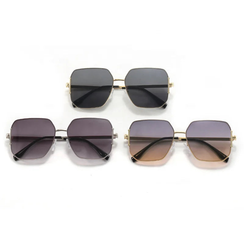 Square Metal UV400 Glass Sun Global Recycled Standard Certified Suitable for Driving Outdoor Travels Beach and Gifts MegaBDM