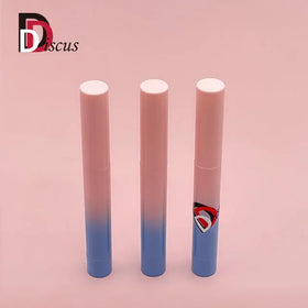 Round Shape Small Lip Balm Tubes Customized Color and Logo Lip Balm Package Lip Stick Tube Cosmetic Containers