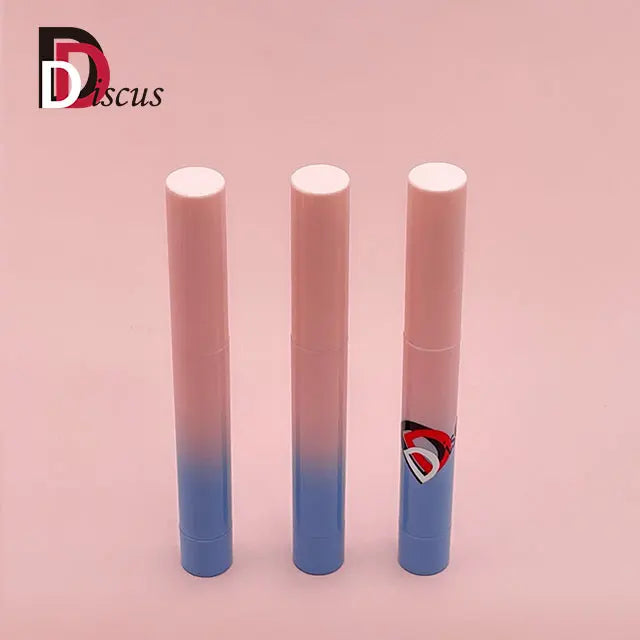 Round Shape Small Lip Balm Tubes  Customized Color and  Logo  Lip Balm Package Lip Stick Tube Cosmetic Containers