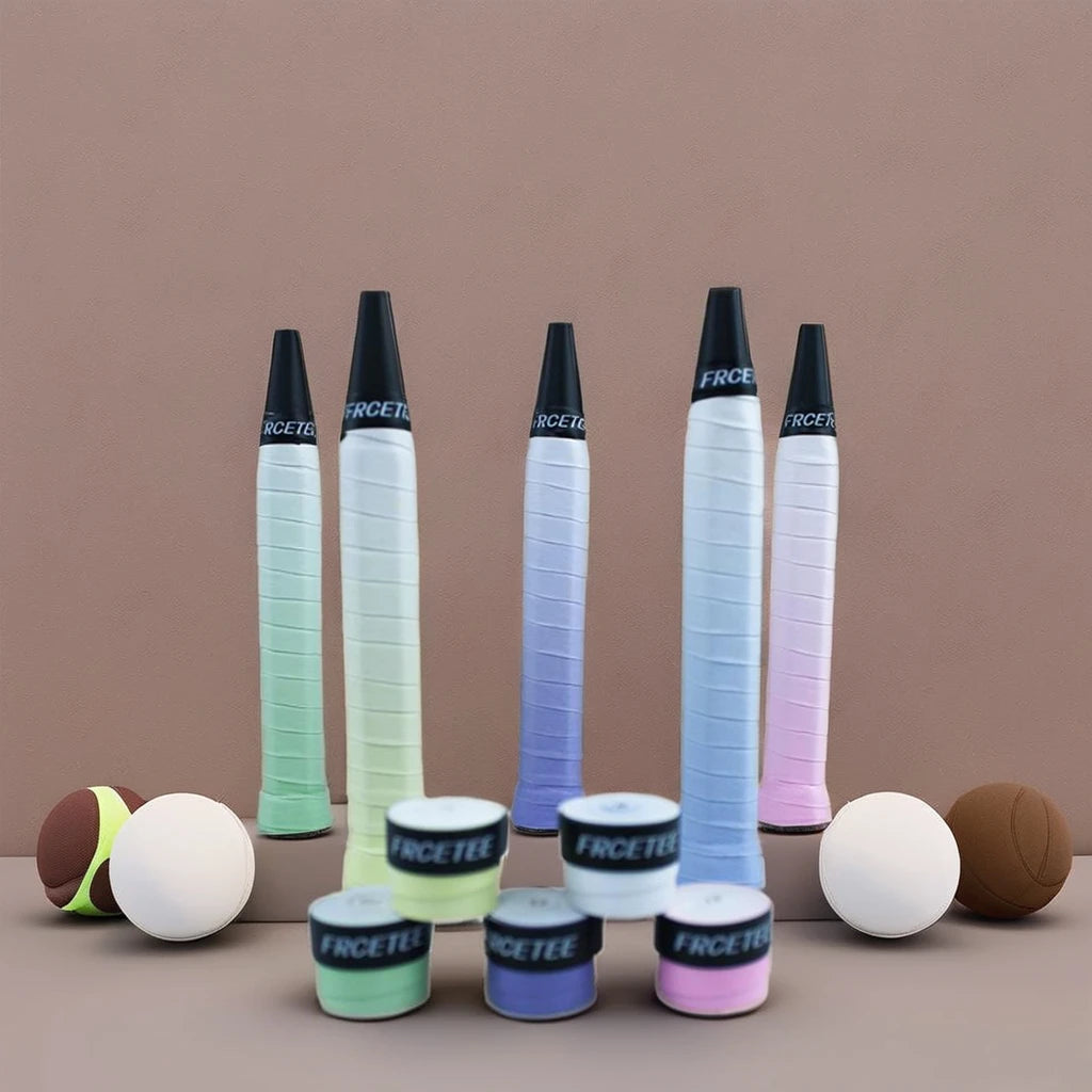 FRCETEE Gradient Imported PU Overgrip Custom Logo Custom Color Customizable Size Sports Controller Slip Badminton Pickleball