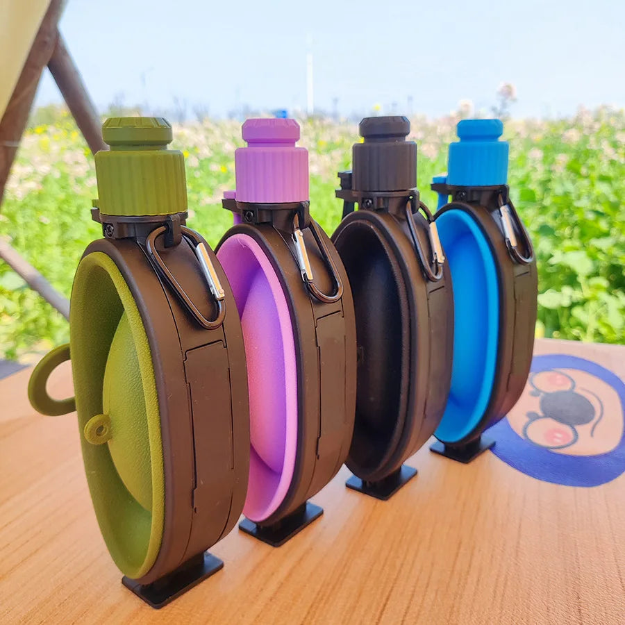 Wholesale Bpa Free Silicone Squeeze Water Bottle 580ml Squirt Nozzle Leak Proof Lid Cycling Gym Custom Sports Water Bottle MegaBDM