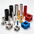 China Factory Custom Color Anodized Precision Aluminum Parts Cnc Machining Anodized Aluminum Mechanical Parts