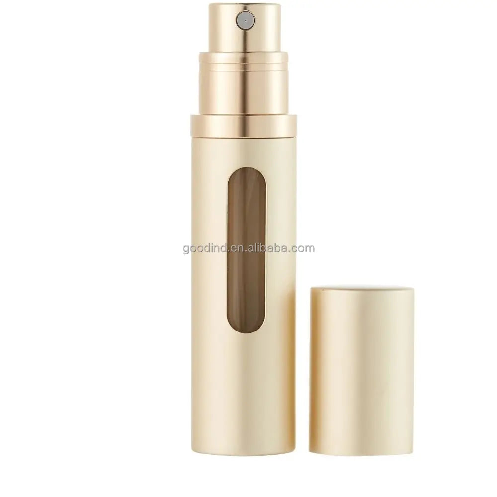 5ml Colorful Perfume Atomizer Recyclable Travel Aluminum Spray Refillable Bottle