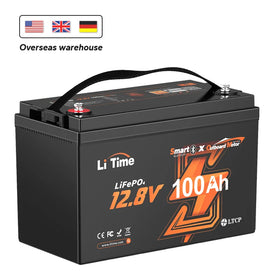 US Stock OBM LiTime Traffic Saving 12V 100Ah Lithium Marine Battery for Electric Outboard Motors Wholesale From OBM