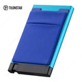 TILONSTAR TWM114b RFID Blocking Card Sleeve Business Aluminum Wallet Mini Credit ID Card Holder MegaBDM