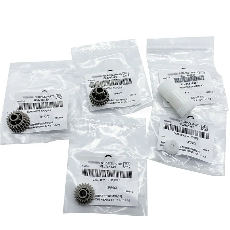 6LJ765120 6LJ765130 6LJ765140 6LJ765150 6LJ68120F Developer Gear Kit for Toshiba E-2006 2306 2506 2505 2307 2507 DV Gear Kit