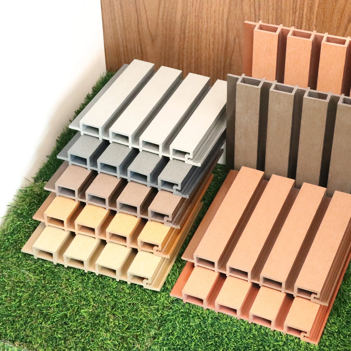 Factory Direct Sales Outdoor Wall Panel Waterproof Co-extrusion Wpc Wall Cladding for Exterior Wall Decoration for Garden MegaBDM