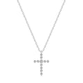 Minimalist Cross Pendant 925 Sterling Silver Wholesale Silver Cross Chain Necklace for Women Girlfriend and Boyfriend Necklaces