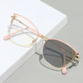 Cat Eye Photochromic Blue Light Blocking Glasses Global Recycled Standard Certified Suitable for Work Travels and Daily Wear MegaBDM
