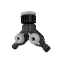 Y-Shaped 2-Way Plastic Hose Connector Eco-Friendly Heavy Duty Quick Connection Individual Control Valves Garden Tools Watering