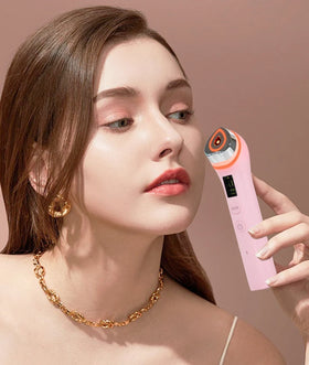 Authentic 6 in 1 Multi Ager Booster Pro Wand Facial Skin Therapy Lights Tool for Beauty Care 5 Colors for Face Lifting
