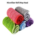 HOLAMOPA Thick Loop Pile Microfiber Flat Mop Replacement Pads Reusable Wet Dry Dust Mop Head Refill for Hardwood Floor Cleaning